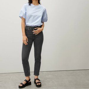 EVERLANE Original Cheeky Jean Washed Black Sz 27